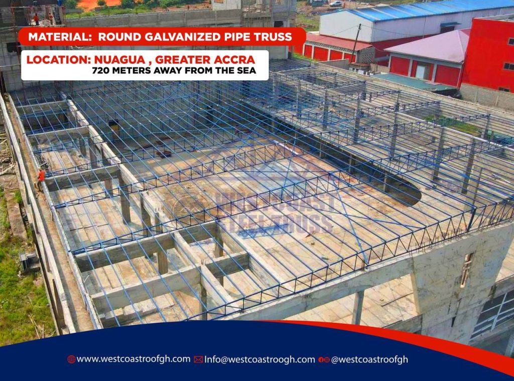 Westcoastroofgh metal frame structure